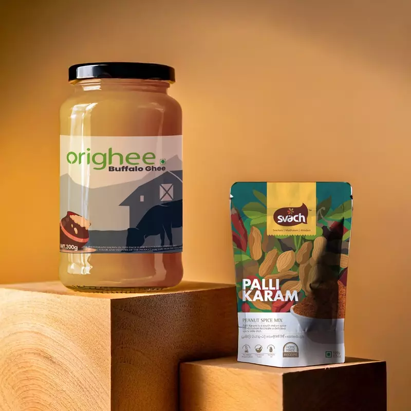 Buffalo Ghee 300g + Any Spice Mix 100g