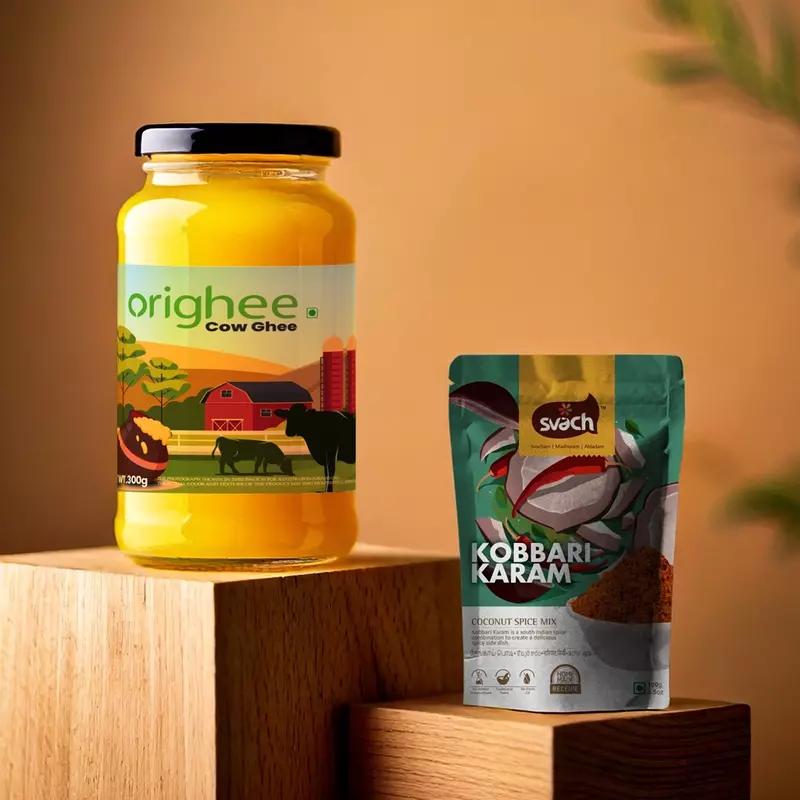 Cow Ghee 300g + Any Spice Mix 100g